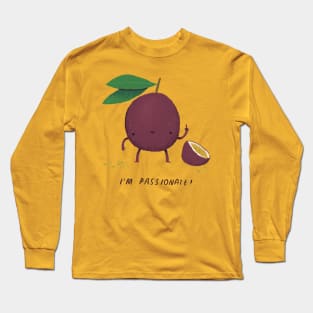 i'm passionate Long Sleeve T-Shirt